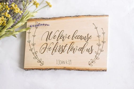 Rustic Wedding Signs - Love Home Decor