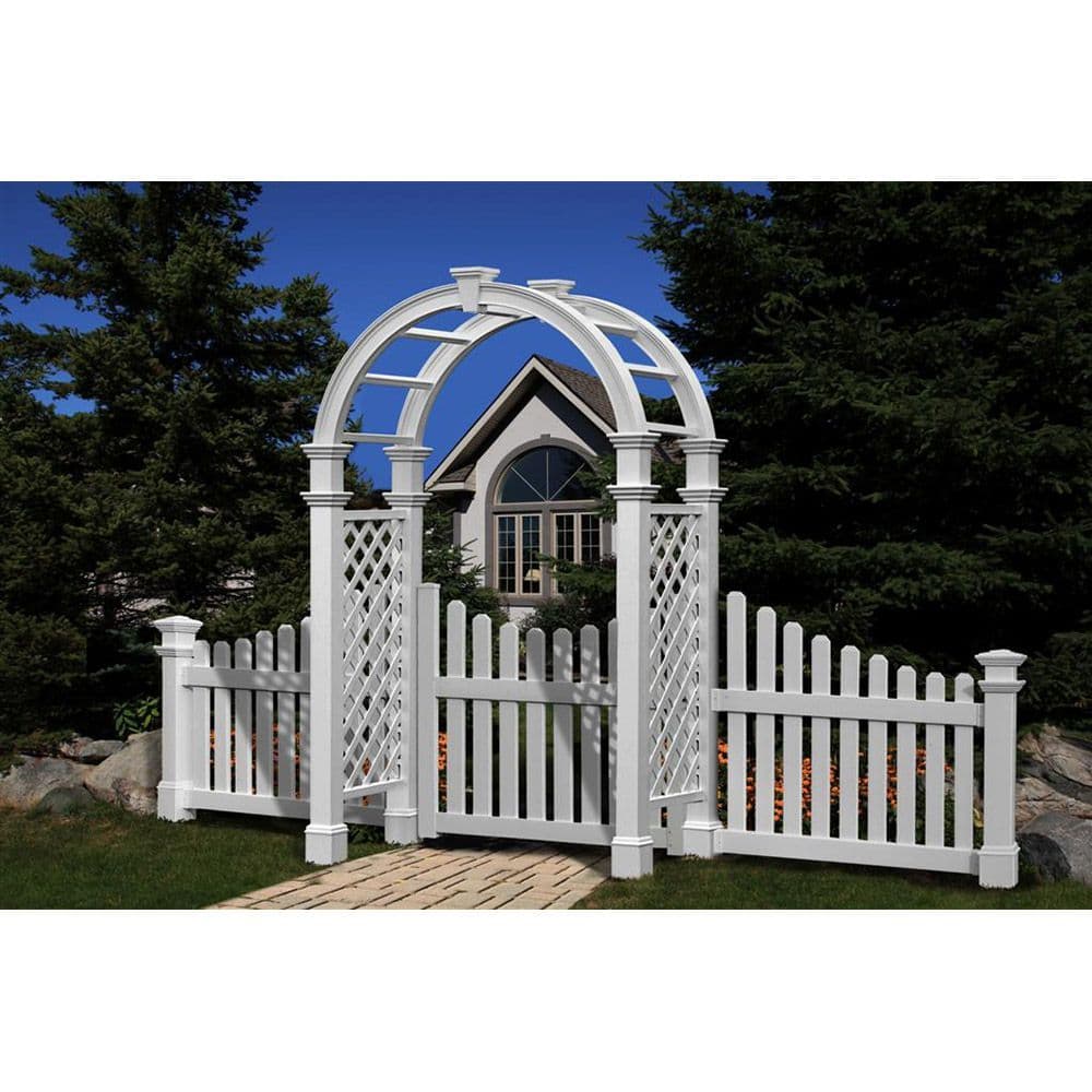 New England Arbors Nantucket Legacy Arbor | Hoover Fence Co. | New ...