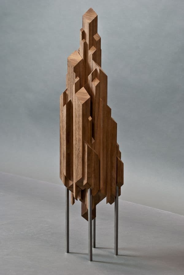 Antony Peer, 2013 | Geometric sculpture, Wood sculpture, Wooden sculpture