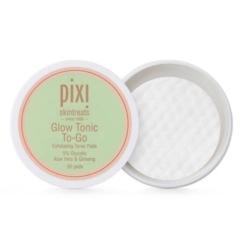 Pixi By Petra Glow Tonic To-Go Exfoliating Toner Pads - 60ct/3.8oz ...
