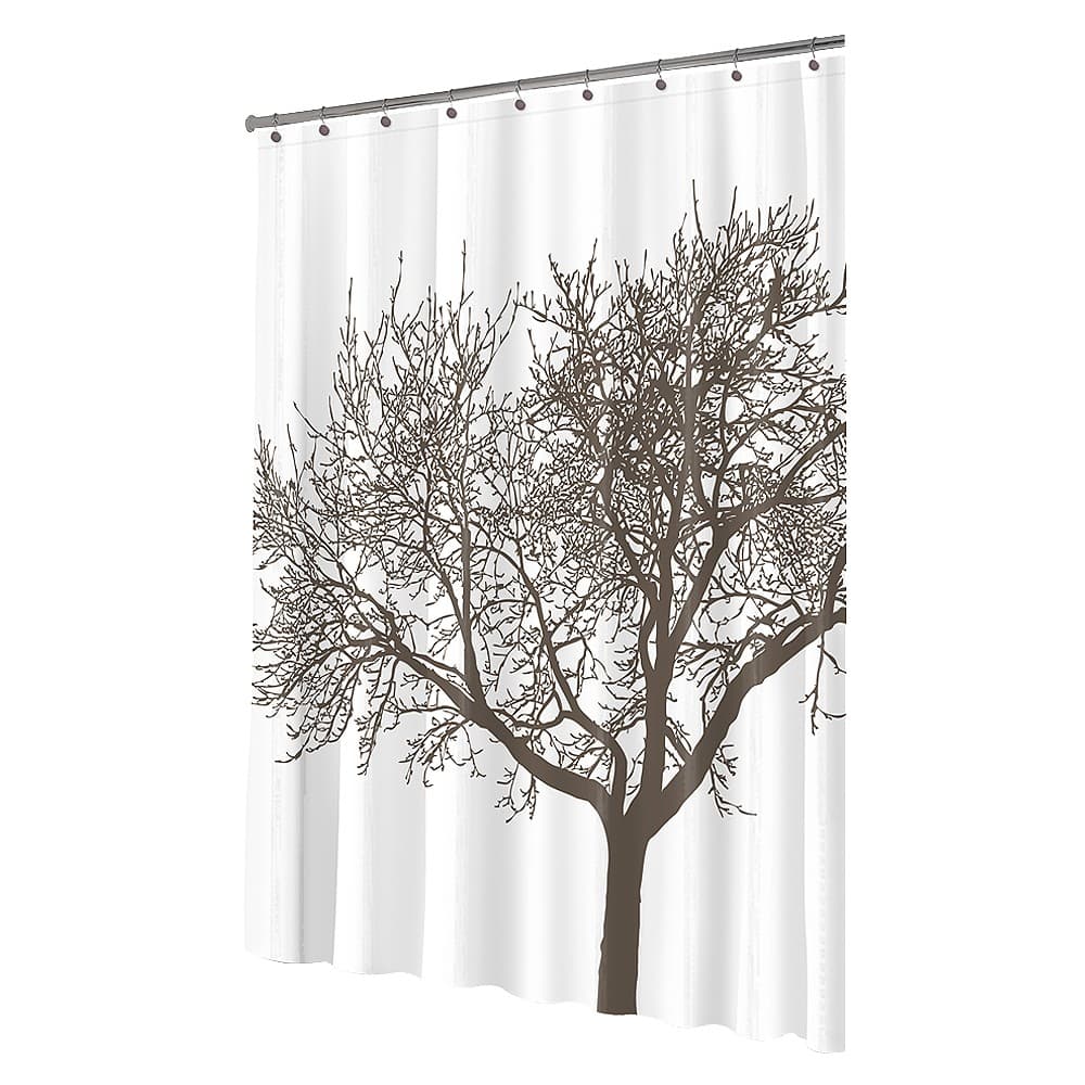 Tree EVA Shower Curtain Mocha - Splash Home: Ethylene Vinyl Acetate ...