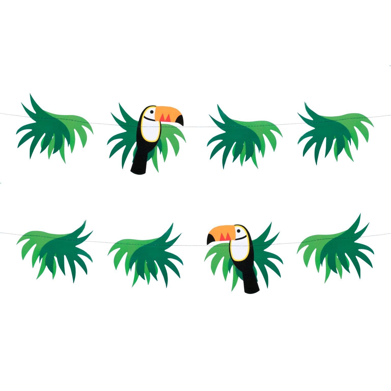 My Little Day Toucan Paper Garland | The Original Party Bag Company ...