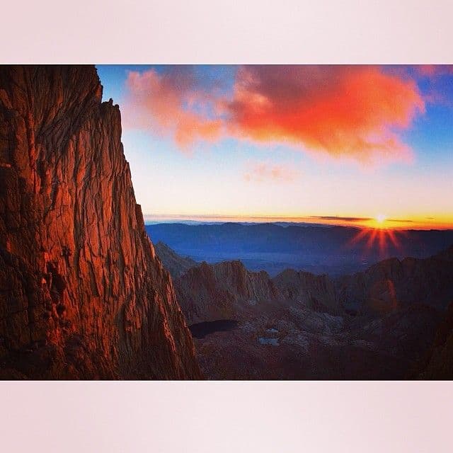Chris Burkard Photography - Sunrise in the Mountains