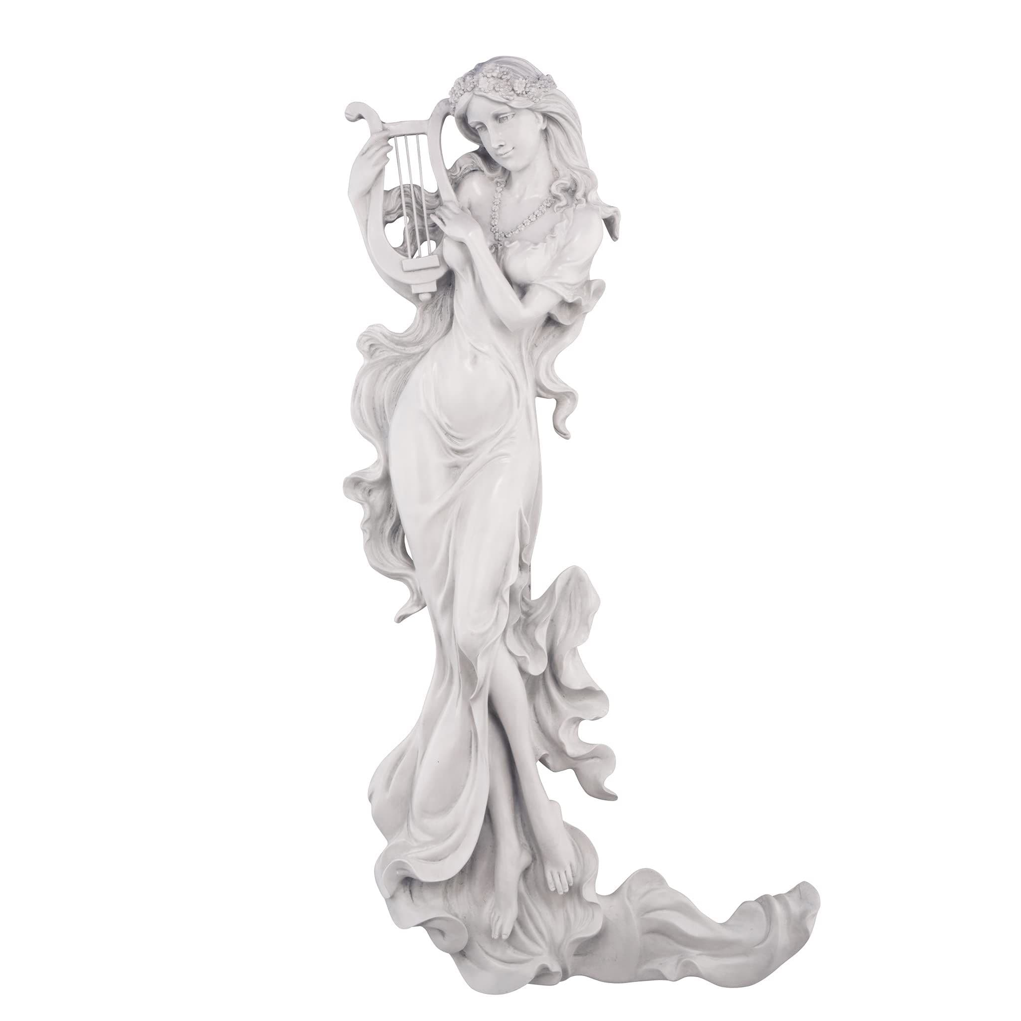 Design Toscano Musical Muse Wall Sculpture, Single | Design toscano ...