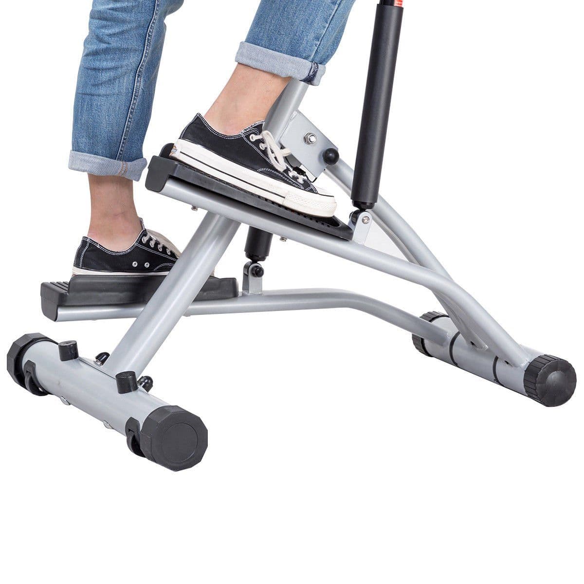 Goplus 2 in 1 Folding Step Machine Twister Climber with 12 Rsistance ...