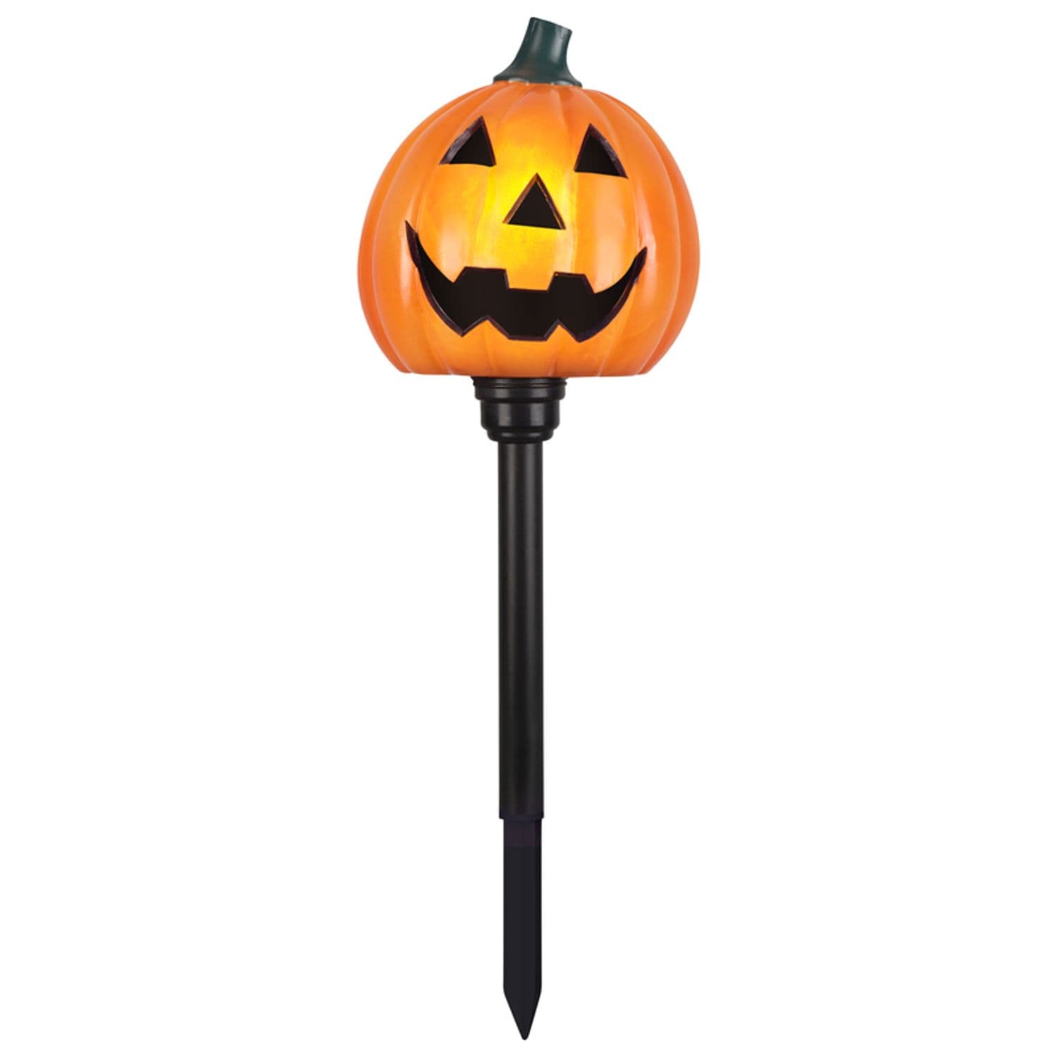 Gemmy Flickering Pumpkin Pathway Decor in 2022 | Halloween outdoor ...