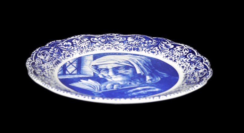 Boch Freres Royal Boch La Louviere Large Hand-painted Delft Wall ...
