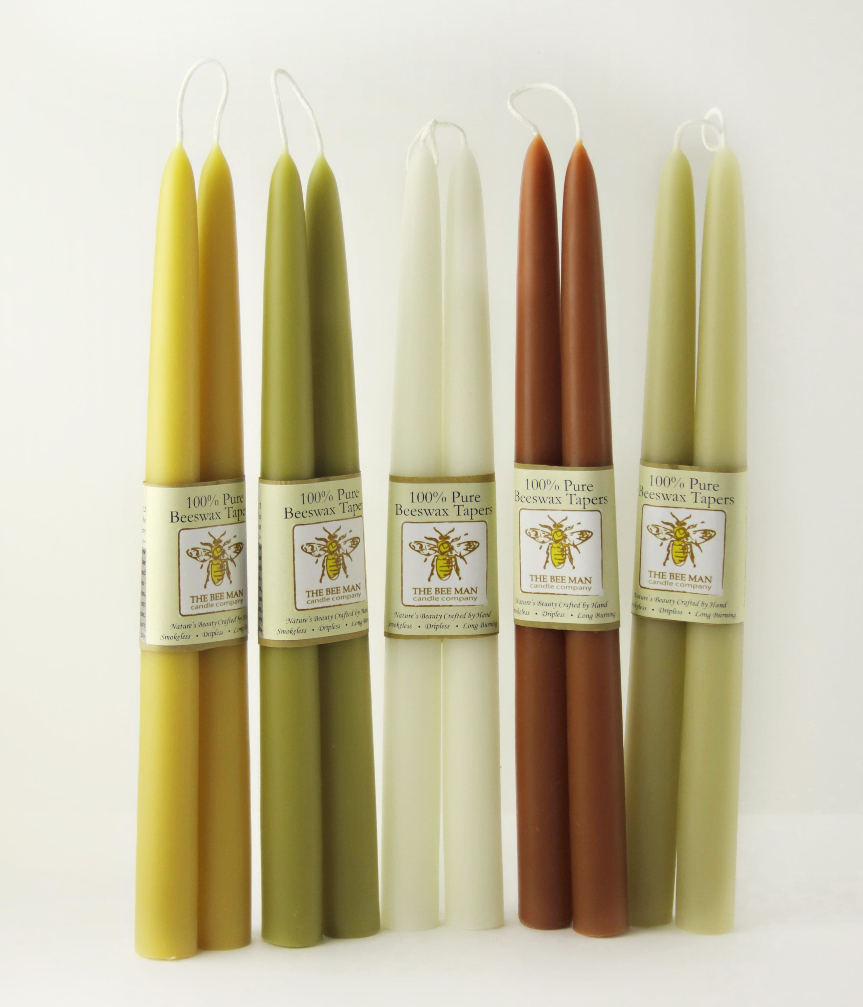 Taper Pairs | Beeswax tapers, Pure products, Beeswax