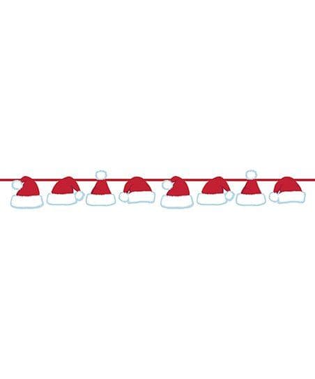 Creative Converting Santa Hat Banner - Set of Two | zulily Red Home ...