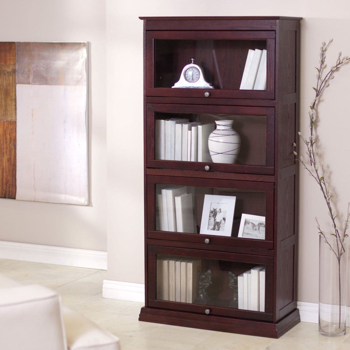 The Benefits Of A Barrister Bookcase With Glass Doors - Glass Door Ideas