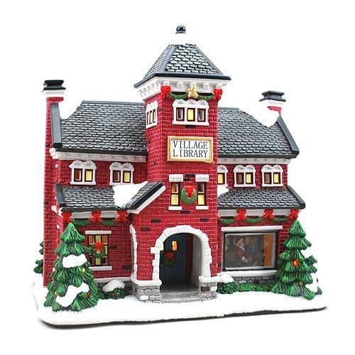 St. Nicholas Square® Village Collection Village Library | Christmas ...