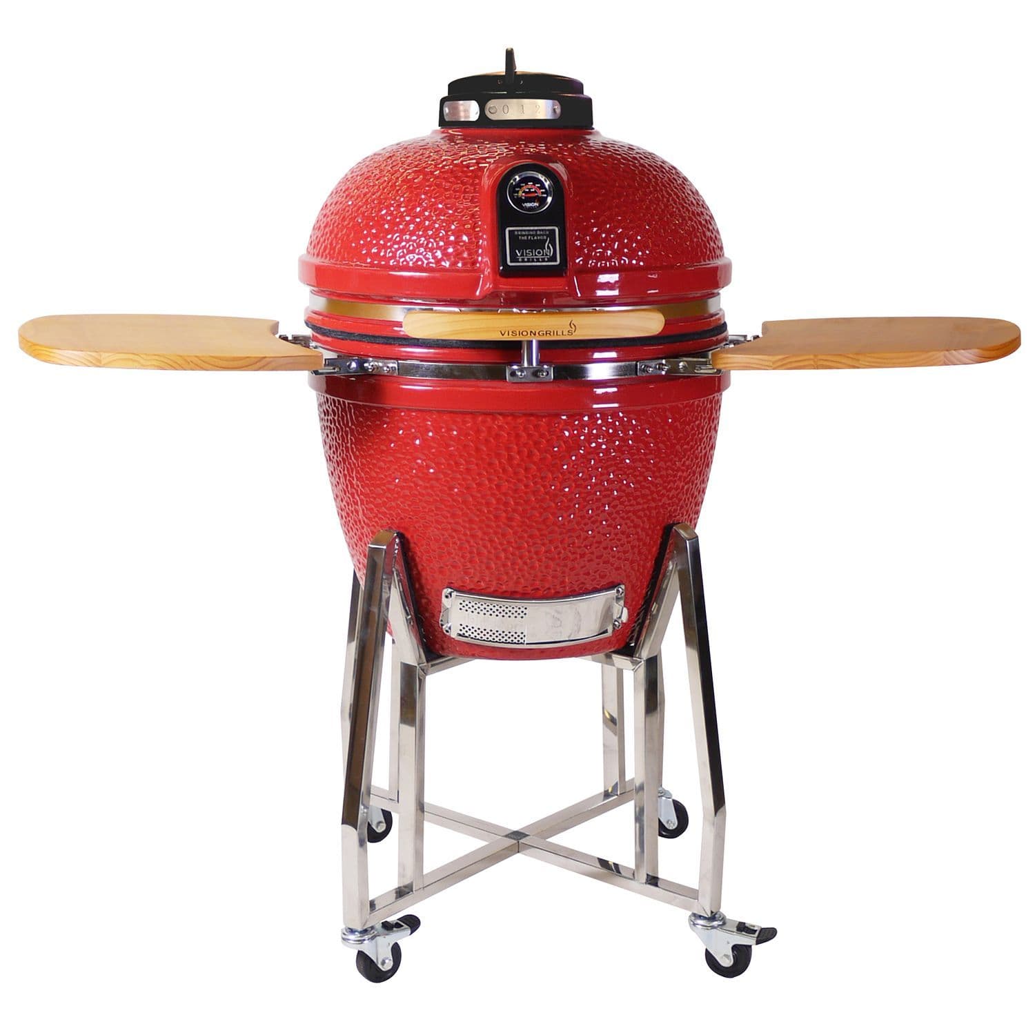 Vision Grills Classic B-Series Kamado Grill - Red - Sam's Club | Kamado ...