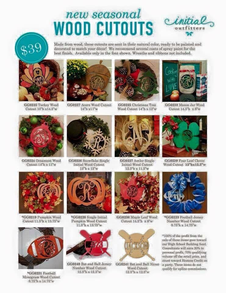 Seasonal cutouts | Wood cutouts, Cutout, Wreaths