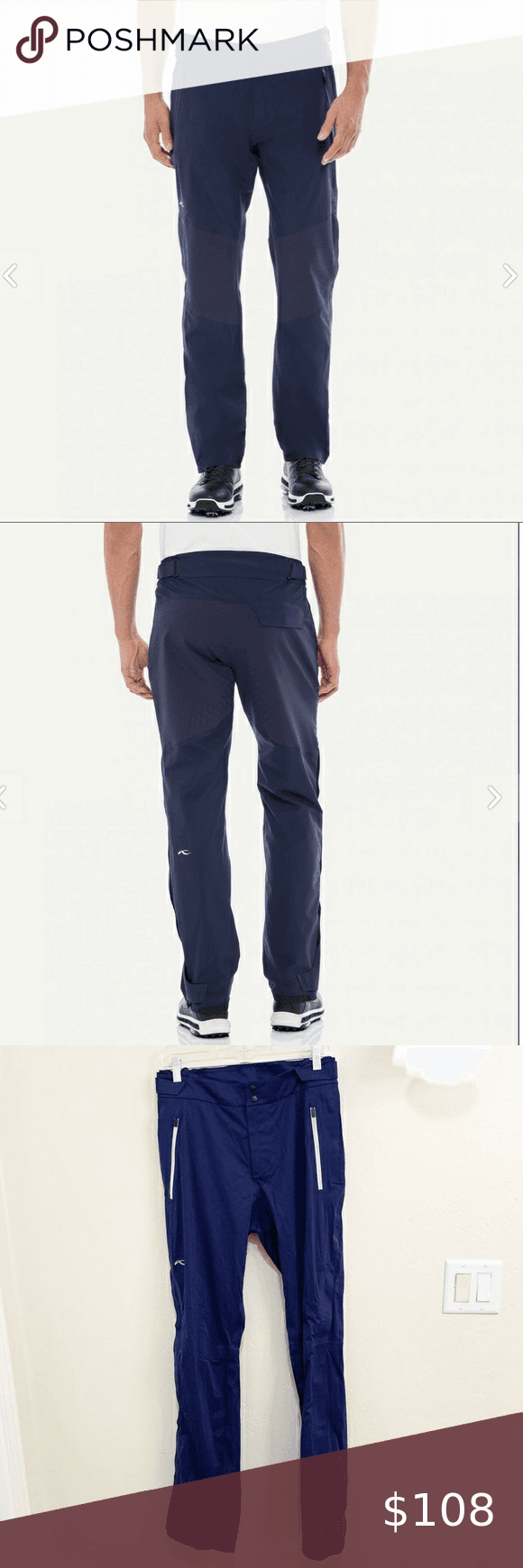 KJUS PRO 3L 2.0 Waterproof Golf Rain Pants | Rain pants, Sport pants, Pants