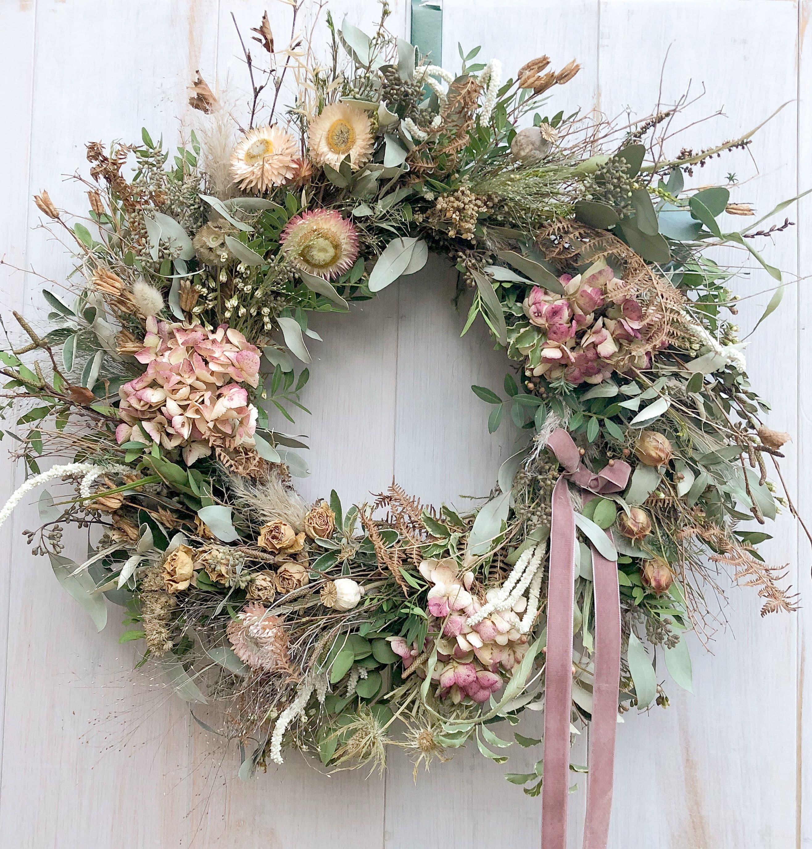 McGee & Co Dried Floral Wreath