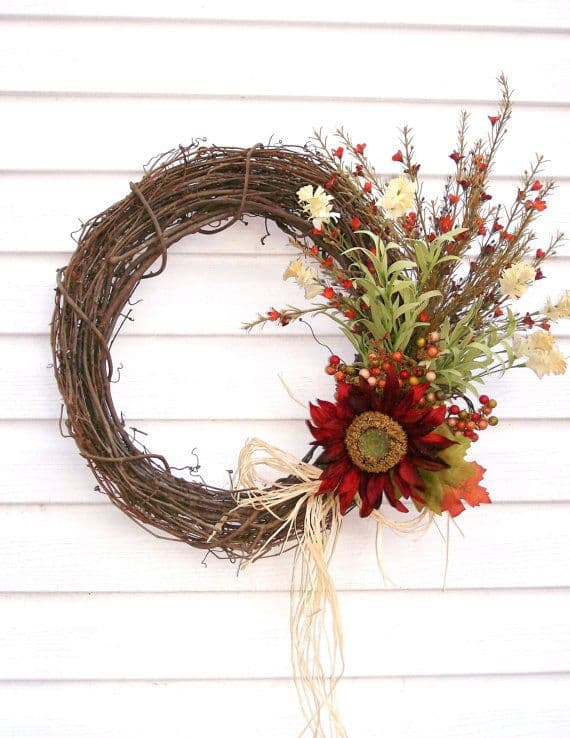 9 grapevine wreaths ideas to save today | wreaths, grapevine wreath ...