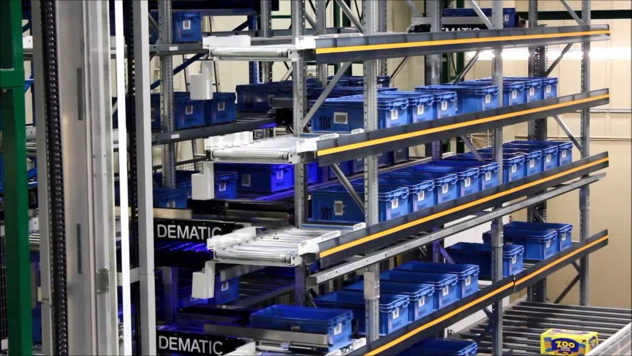 Dematic Multishuttle 2 Overview - YouTube