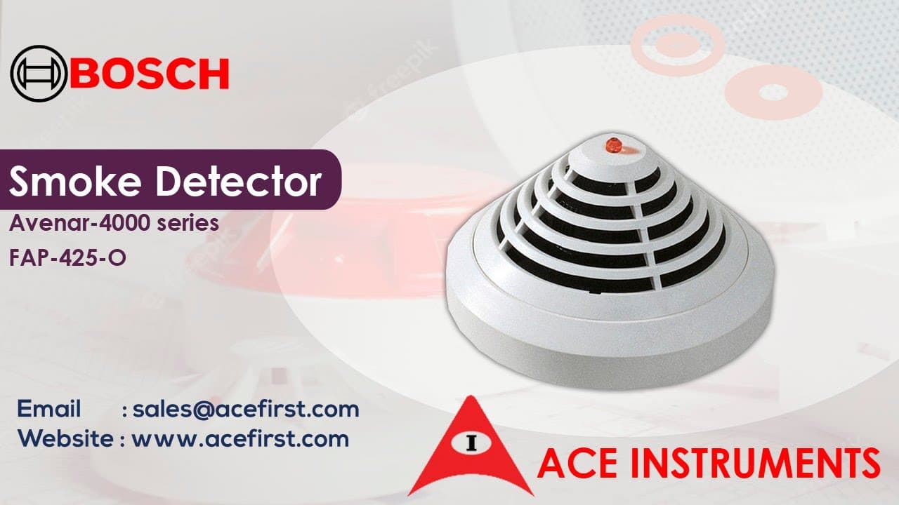 Bosch Smoke Detector - YouTube