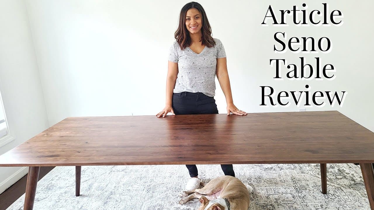 Article Seno Table Review - YouTube