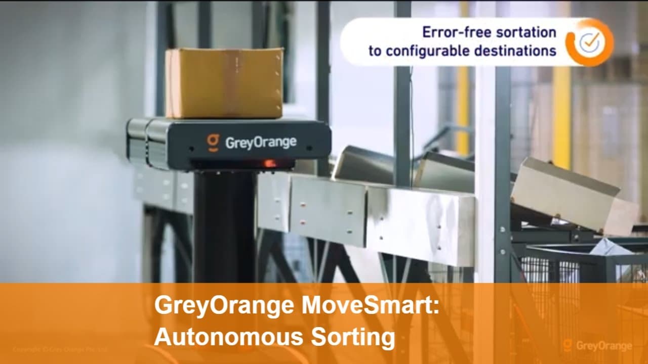 GreyOrange Ranger™ MoveSmart: Scalable Autonomous Mobile Sorting Robots ...