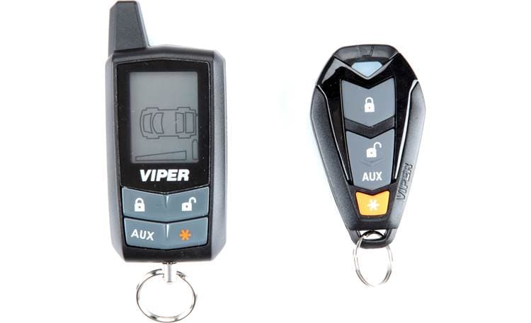 Viper Model 5305V 2-way car security and remote start system at Crutchfield