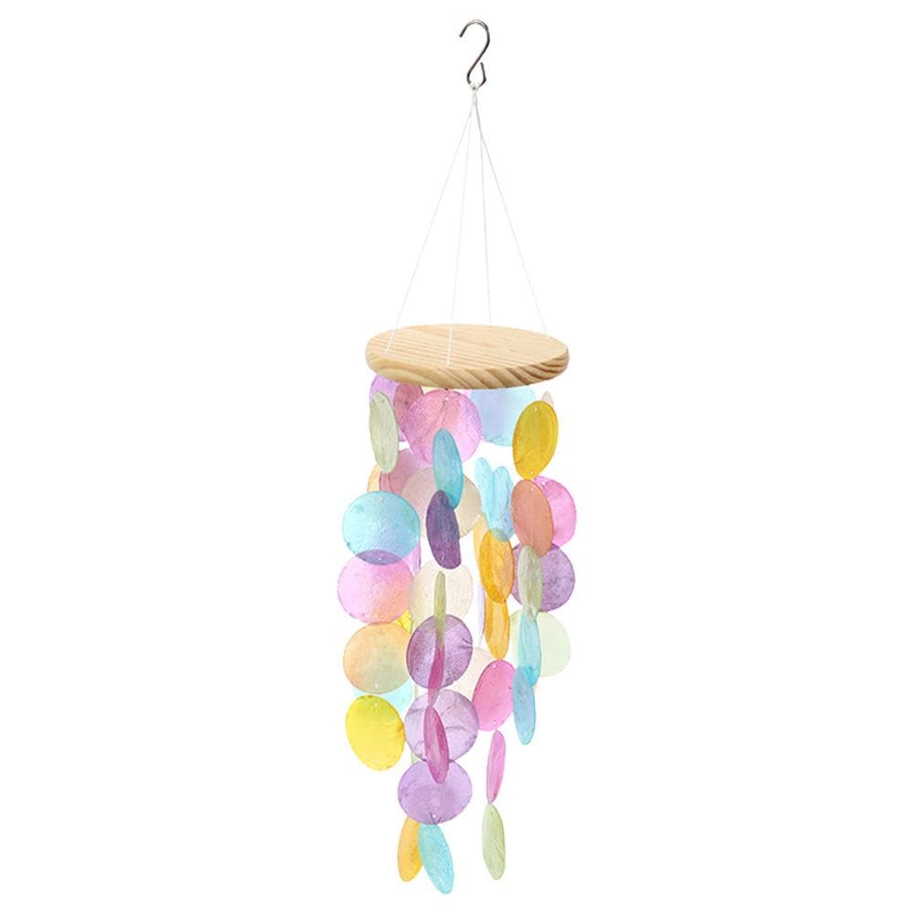 Capiz Shell Wind Chime Eenvoudige Shell Opknoping ... – Vicedeal