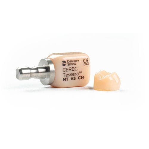 Glass ceramic dental material - CEREC Tessera - Dentsply Sirona ...