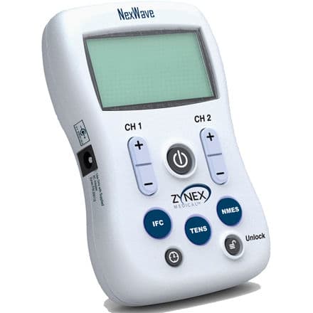 Electric stimulator - NexWave™ - Zynex Medical - hand-held / IF / NMES