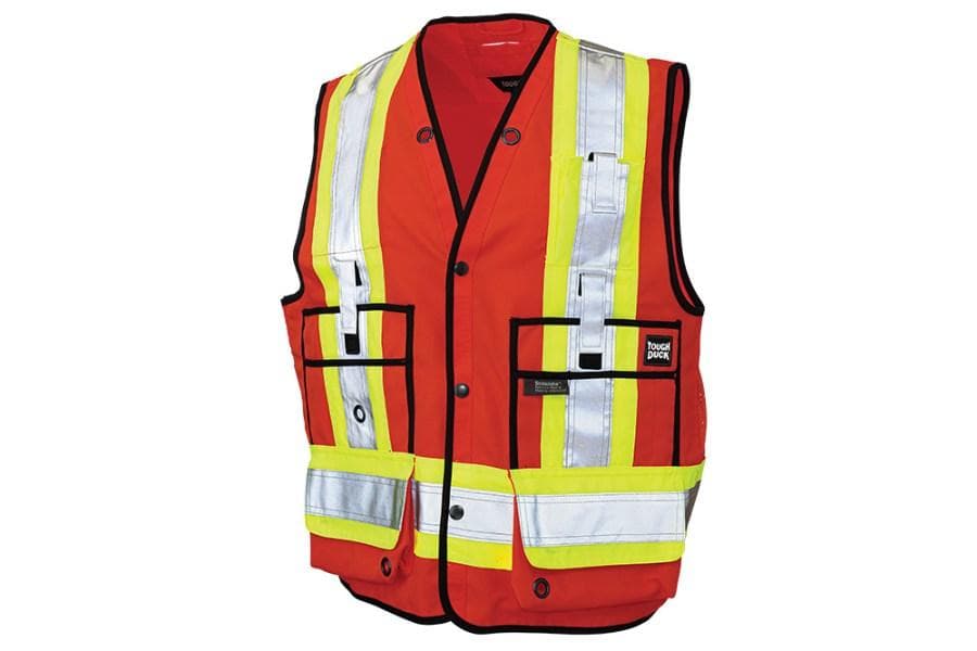 Tough Duck Safety Surveyor Vest | Zip's Outfitters