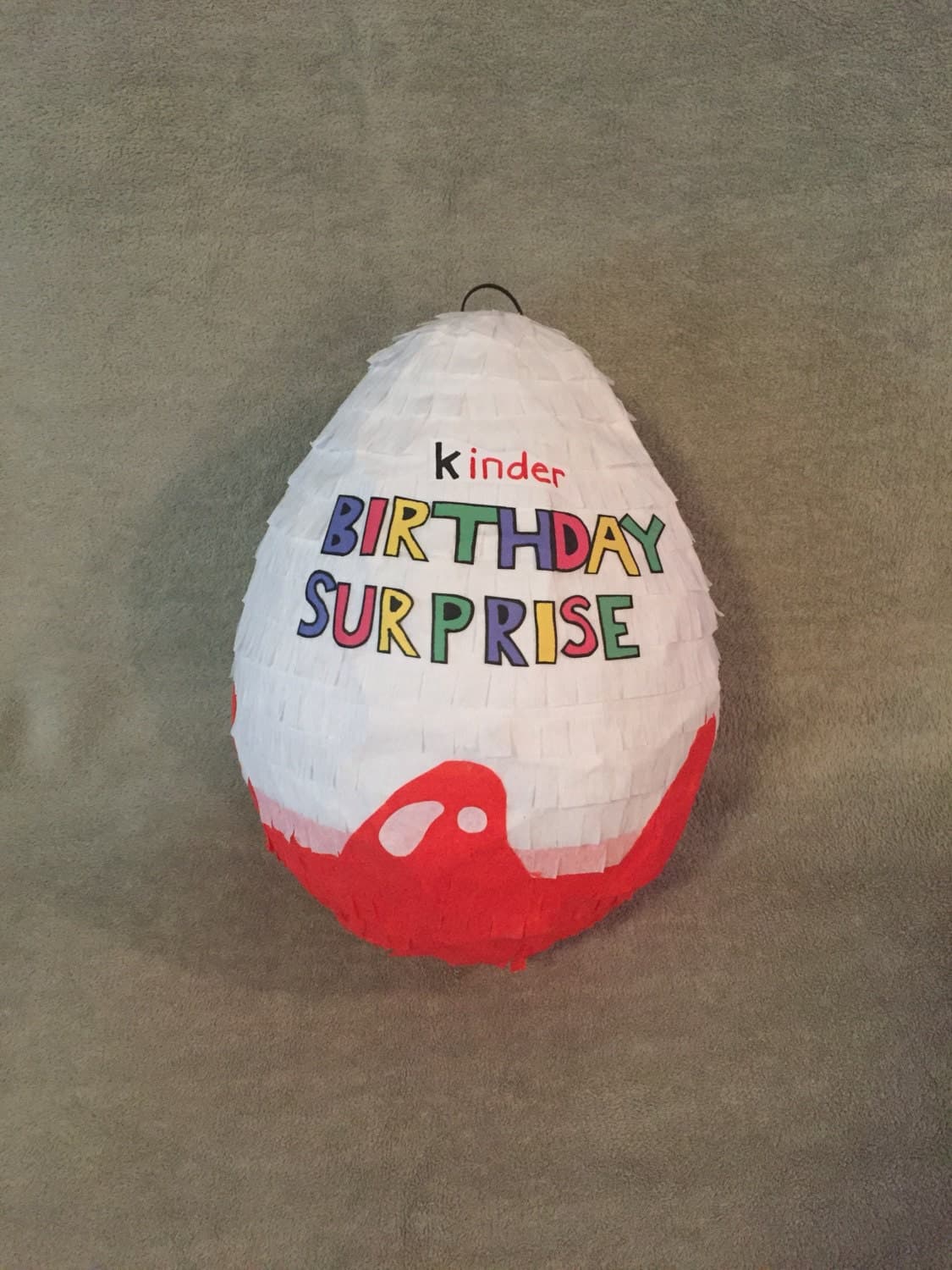 Kinder egg pinata