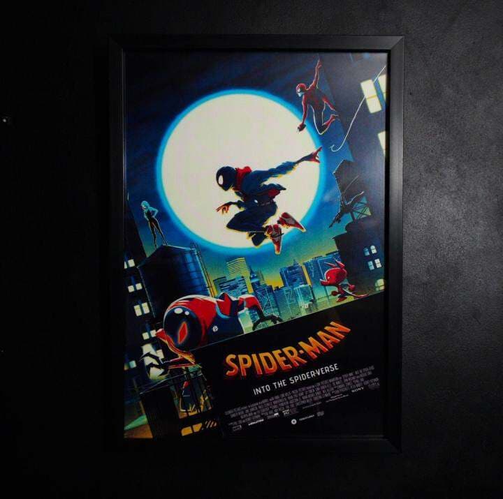 Spiderman: Into the Spiderverse (High Quality Framed Movie Poster ...