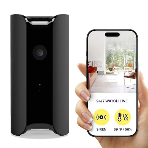 Canary All-in-One Home Security Device, Black