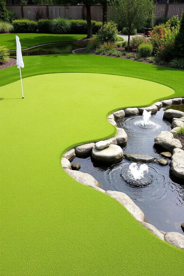 22 Backyard Putting Green Ideas for Golf Lovers - Lost At E Minor