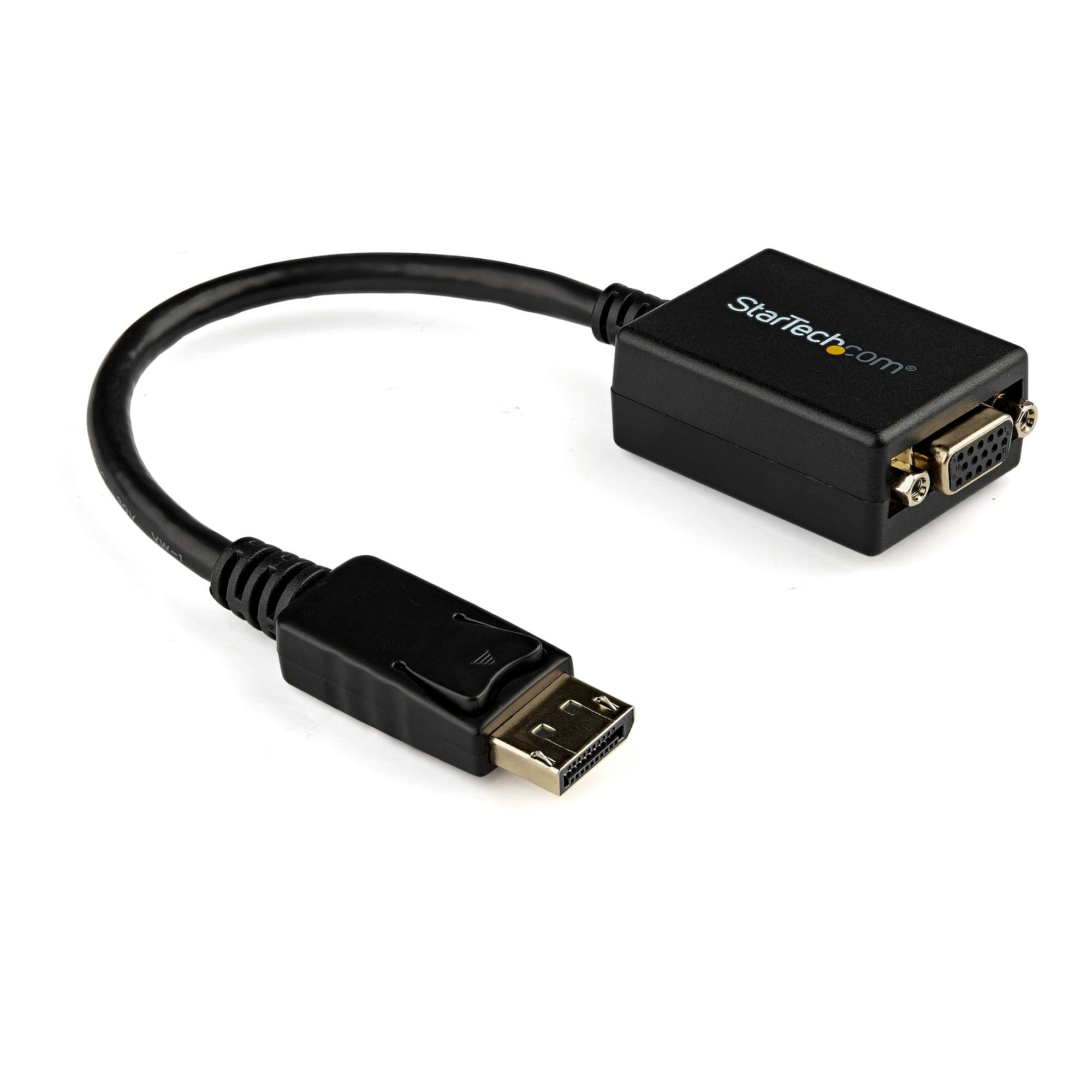 DisplayPort to VGA Adapter - Active DP to VGA Converter - 1080p ...