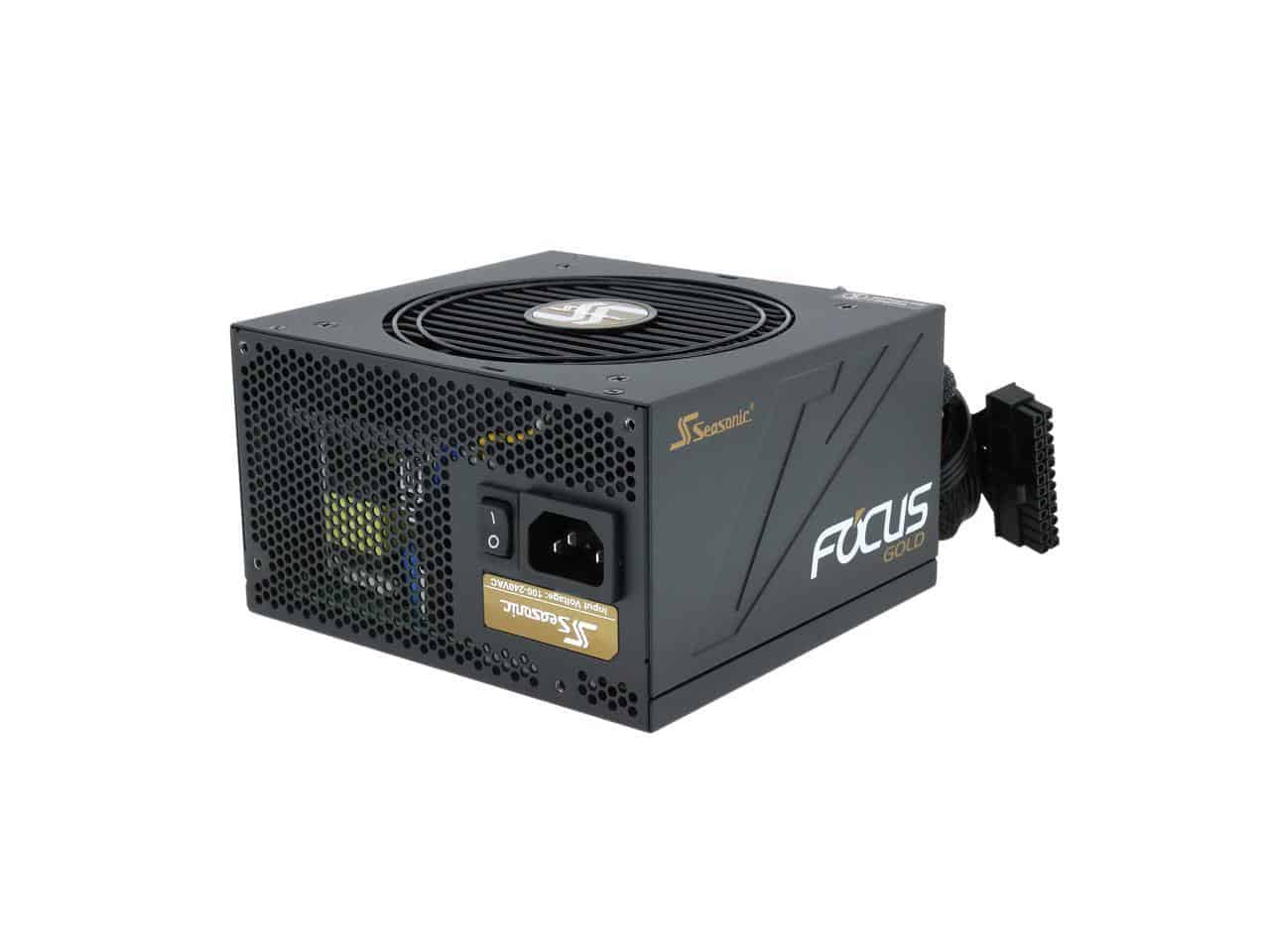Seasonic FOCUS GM-650, 650W 80+ Gold, Semi-Modular, Fits All ATX ...
