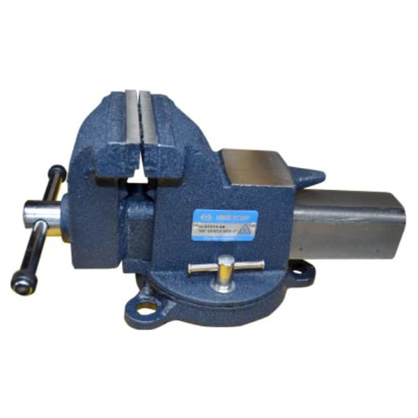 King Tony BENCH VICE SWIVEL BASE 100MM - Parx Automotive