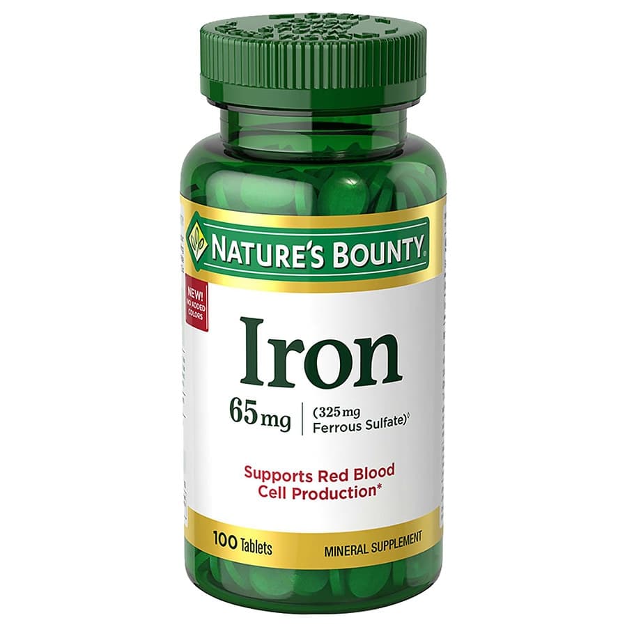 Nature's Bounty Iron, 65mg, Tablets | Walgreens