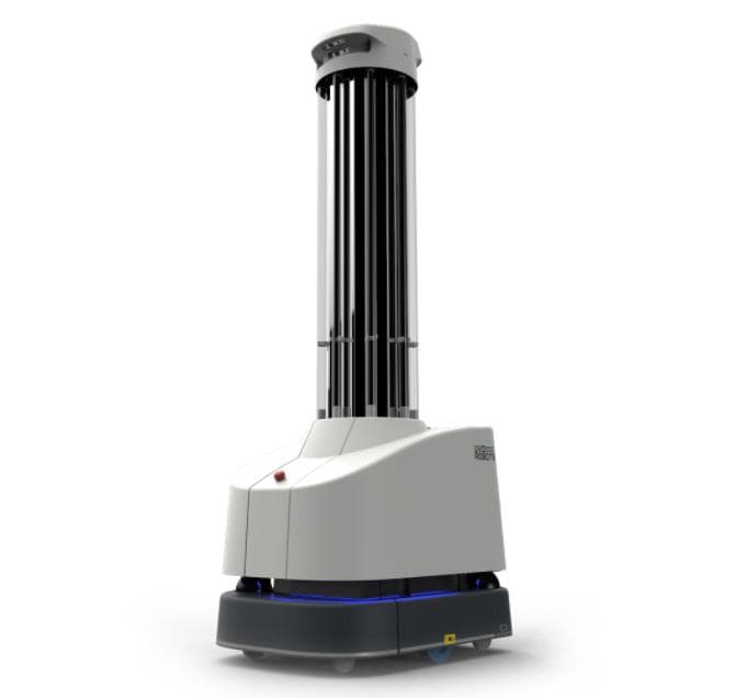 UVD - UVC Robots Model C available in the USA from Regency Robotics
