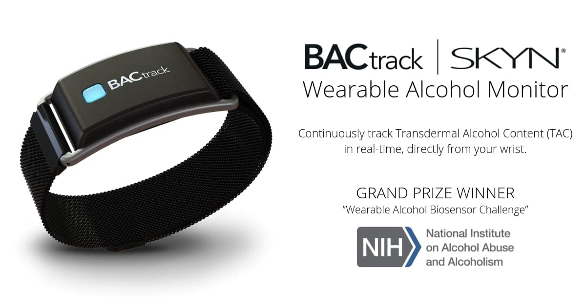 BACtrack Skyn™ - The World's 1st Wearable Alcohol Monitor