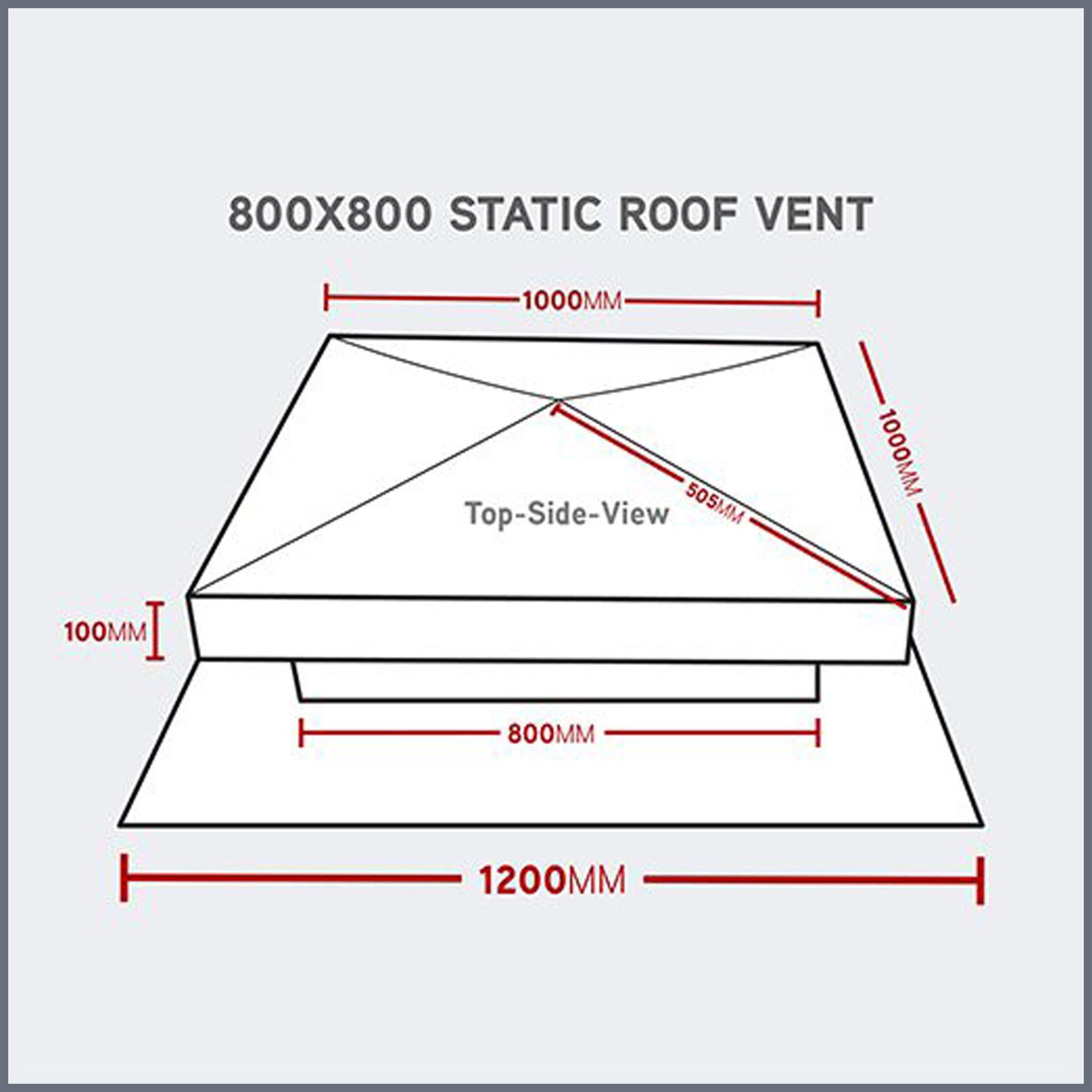 Roofing Supplies Commercial Industrial Static Vents | Roofing Plumbing ...