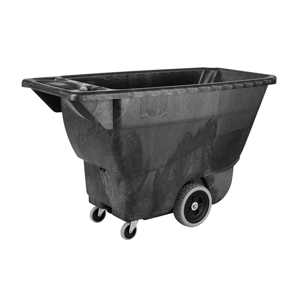 Structural Foam Tilt Truck, Utility Duty, 1/2 Cubic Yard, Black ...