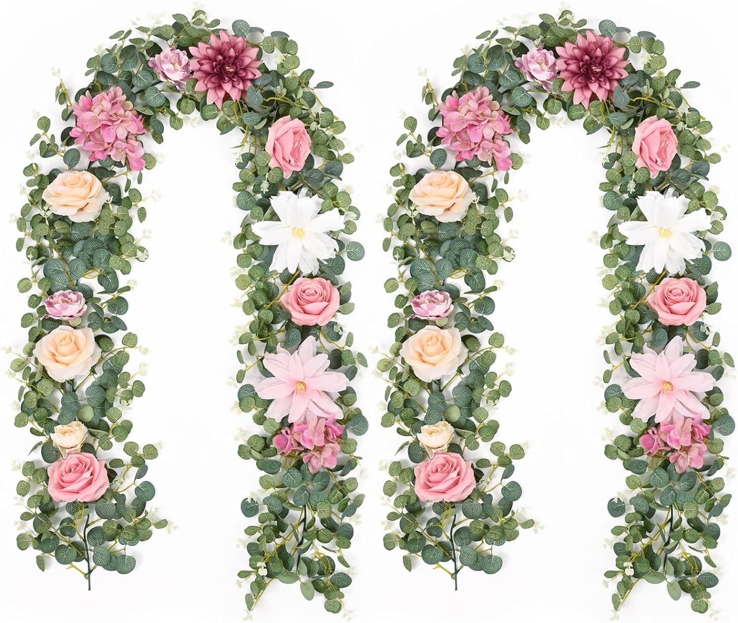 2Pcs Spring Artificial Flower Garland Decorations | Michaels