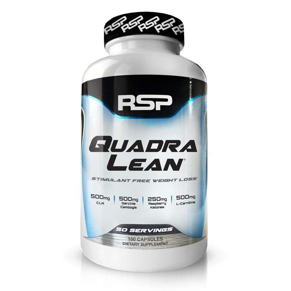 RSP Nutrition Quadralean Stim-Free 150 Capsules | Super Supplement