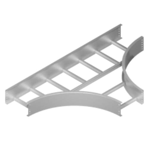 MP Husky ALMB1-18T-24 Aluminum Ladder Cable Tray Horizontal Tee, 18 ...