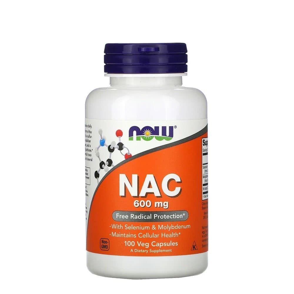 Now Foods, NAC, 600 mg | Vitaminism