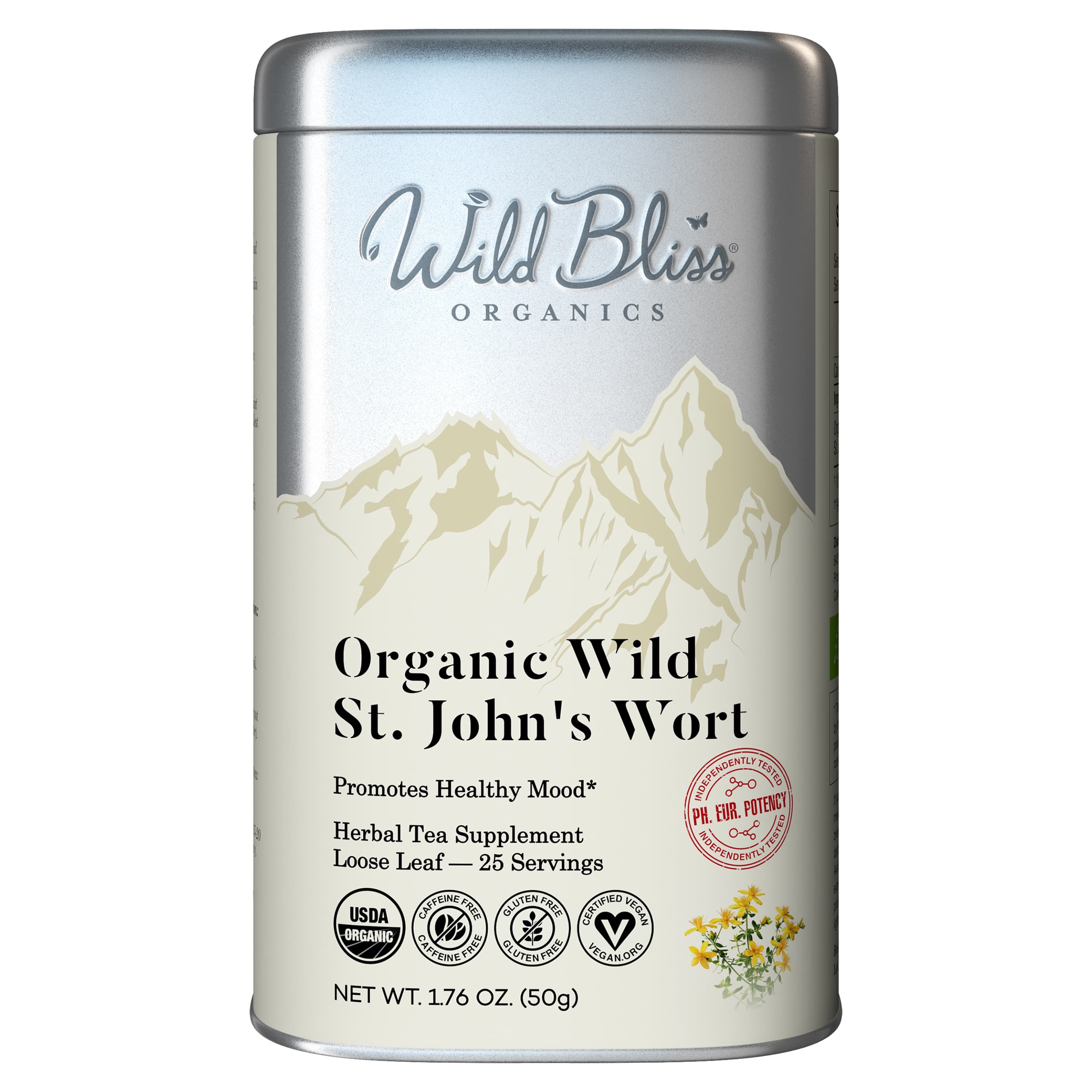 Organic St. John's Wort Tea - Natural Wellness | Wild Bliss Organics