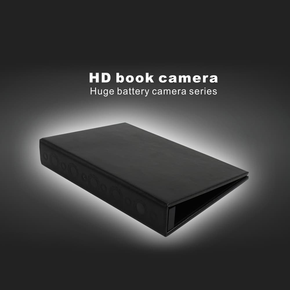 Book style 1 year standby PIR motion detection mini dvr hidden Camera ...