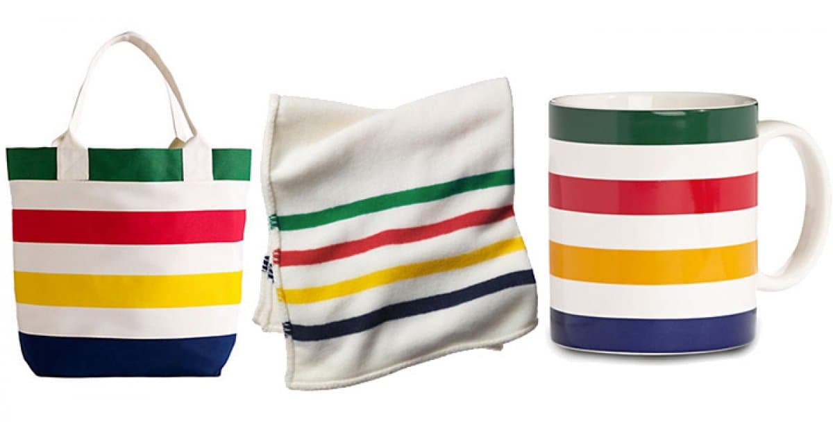 Iconic Hudson's Bay Stripe Collection Items Starting At $5 Today!