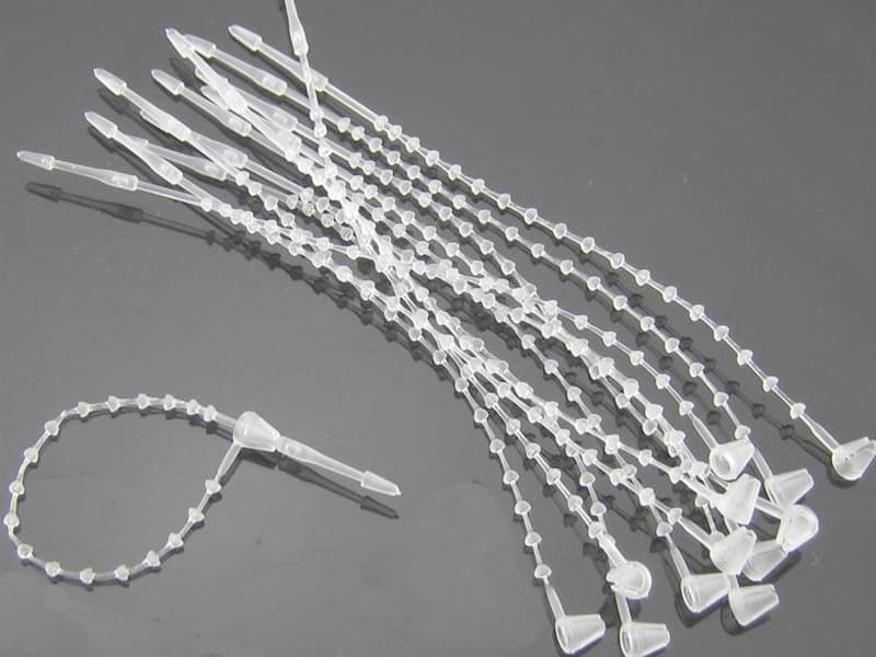 Beaded Zip Ties