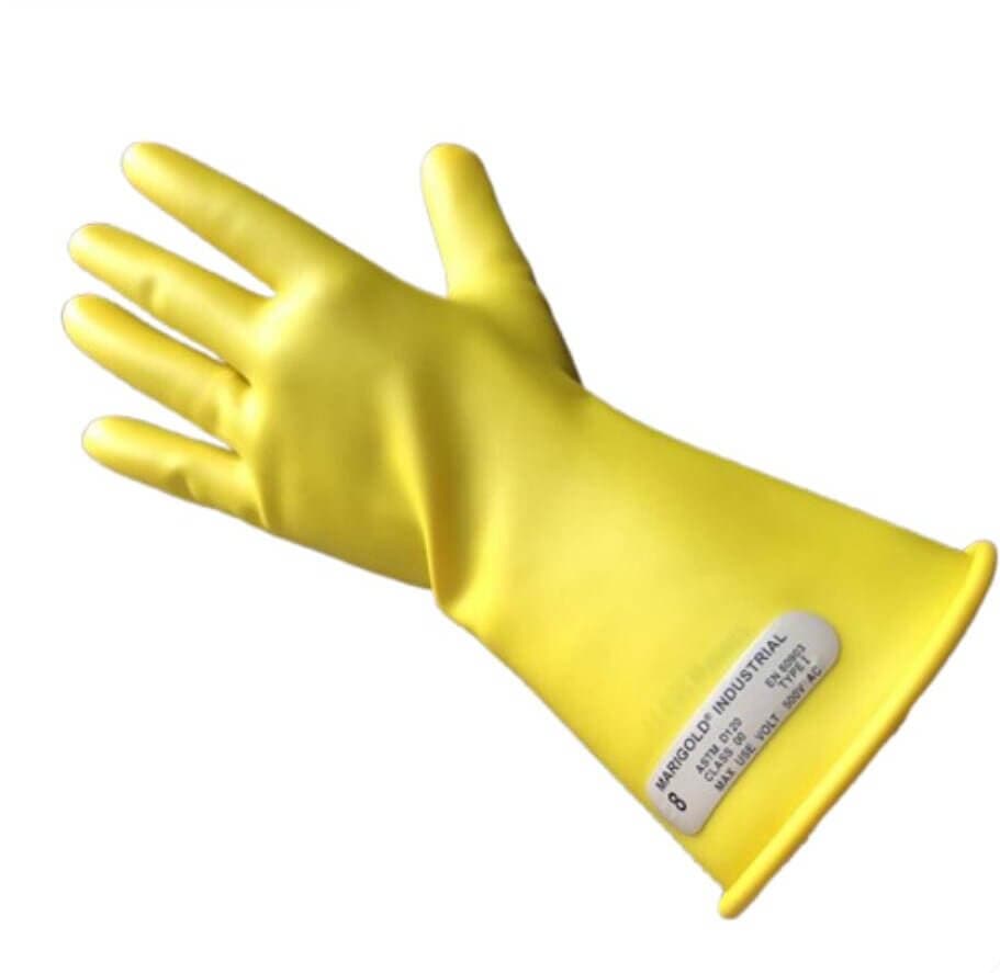 Ansell Class 00 Electrical Rubber Insulating Gloves – Yellow – One-Stop ...